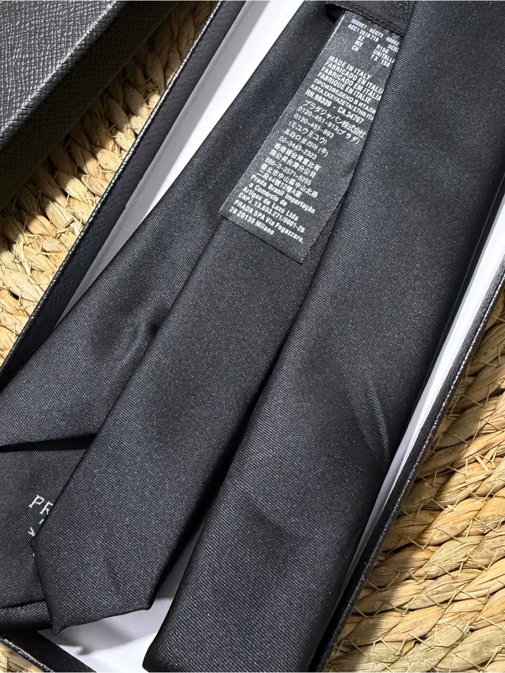 Prada Linea Rossa sleek black